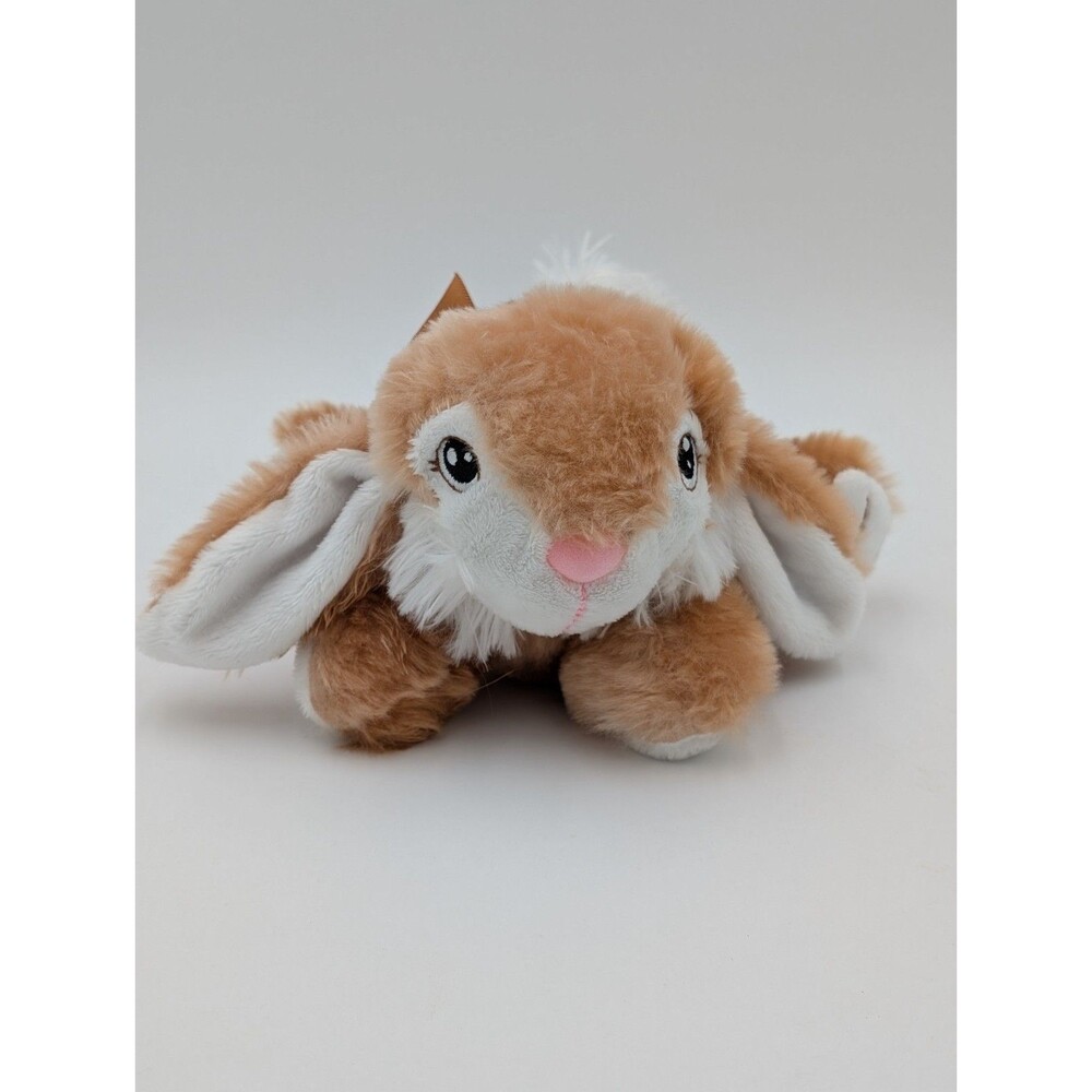 MTY International Bunny Rabbit Plush Tan White Floppy Ears Soft